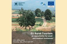 See all the information presented during our 1st transnational webinar - EU RURAL TOURISM: an opportunity for small and medium businesses